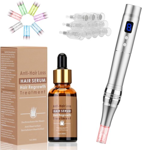 Speeds microneedling pen lcd - 8-speeds,